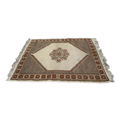 tapis marocain noué - laine