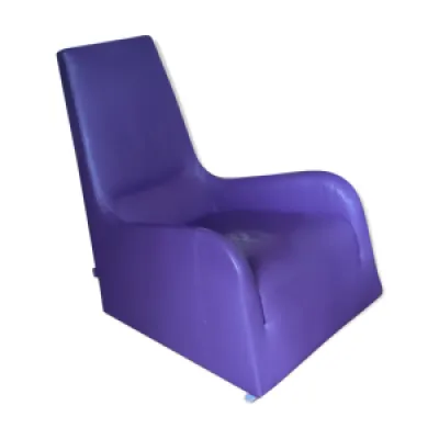 Fauteuil cuir Angie,