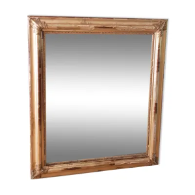 Miroir ancien en bois - louis xvi
