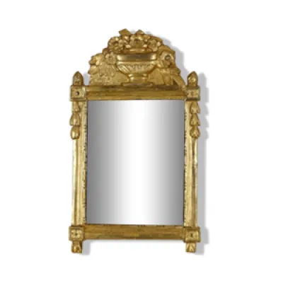 miroir en bois doré, - xvi style