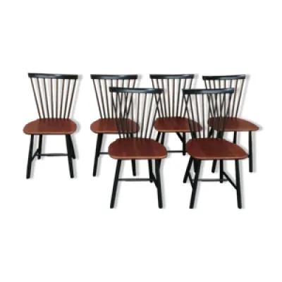 Série de 6 chaises SZ52 - braakman pastoe