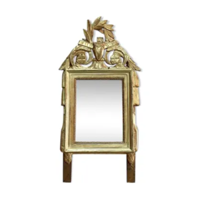 miroir en bois doré, - style