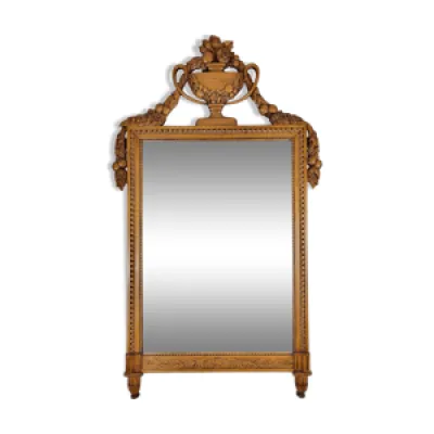 miroir en bois naturel - xvi epoque
