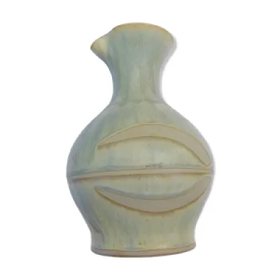 Pichet ou vase en céramique émaillé,