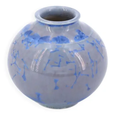 Vase en céramique signé - effet