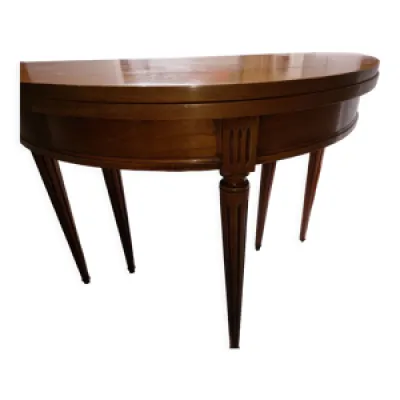 Table demi lune style
