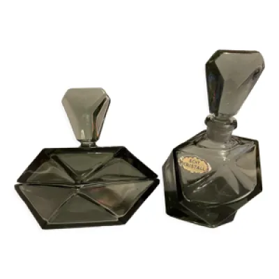 flacons parfum Art Deco - cristal