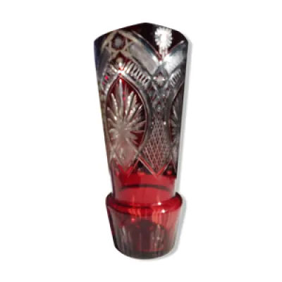 Vase bohème cristal