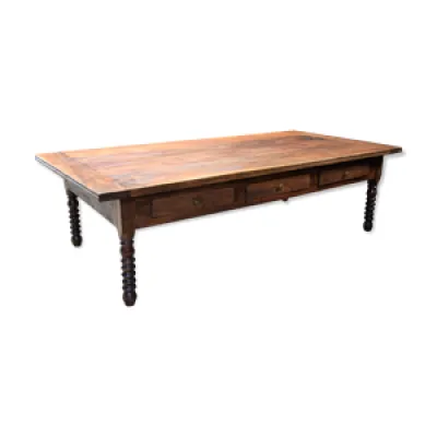 Table de Passementier - tiroirs bois