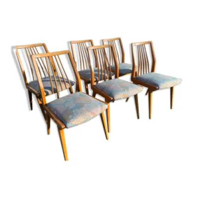 Suite de 6 chaises scandinaves - casala