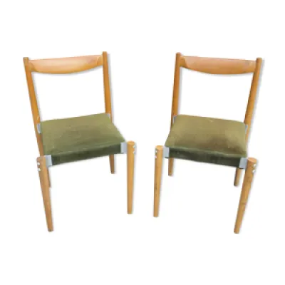 Pair of upholstered chairs - navratil