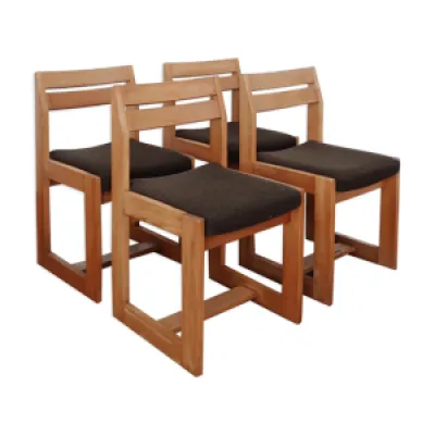 4 chaises traineau Maison - regain
