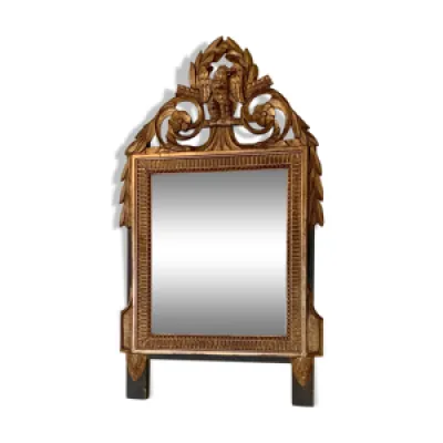 miroir en bois doré - style
