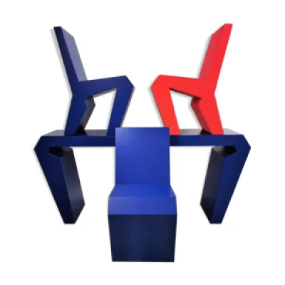 Table et chaises de Luc Brinkman