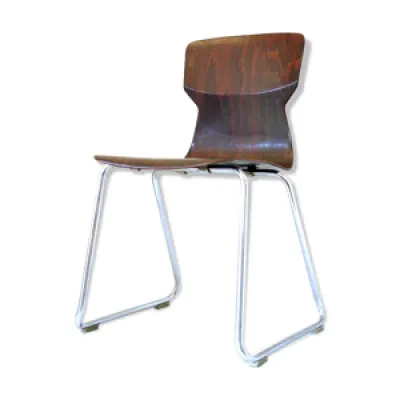Chaise en bois contreplaqué - empilable
