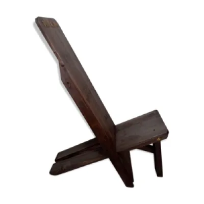 Chaise style africaine - take