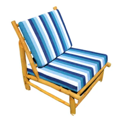 fauteuil bas en bois - blancs