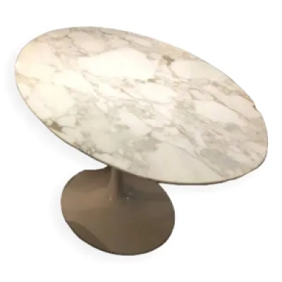 Table de salle à manger - marbre calacatta