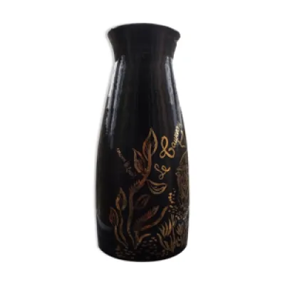 Vase de l'Atelier Cerennes - decor noir