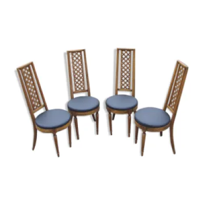 Ensemble de 4 chaises - fin