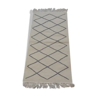 tapis beige et gris traditionnel - main