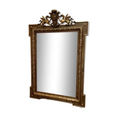 Miroir de style Napoléon - stuc bois