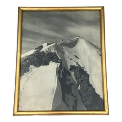 Photo artistique ancienne - montagne