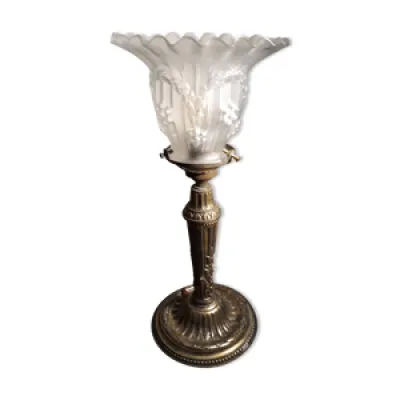 Lampe art nouveau  1900 - tulipe style