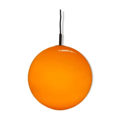 suspension boule orange