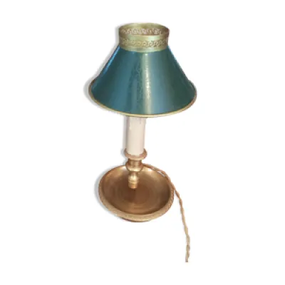 Lampe bouillotte 1 bras - bronze style