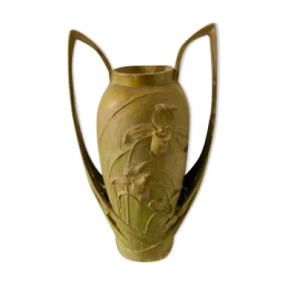 Vase signé Blanche Poccard - art nouveau