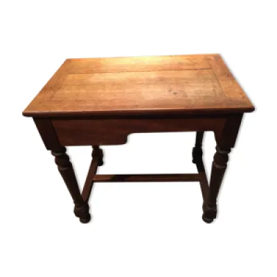 Table écritoire en chêne - rustique