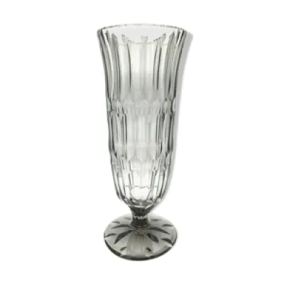 Vase, cristal de Saint Lambert,