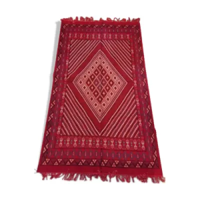 tapis margoum fait main - traditionnel laine