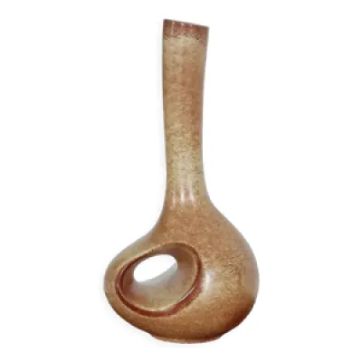 Vase moderniste en céramique, - 60 design italien