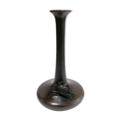 Vase en bronze japonais