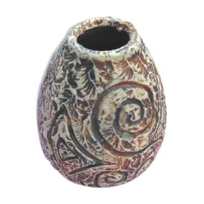 Vase en gres basque ciboure - piece unique