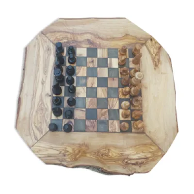 Jeux d'échecs rustique - bois
