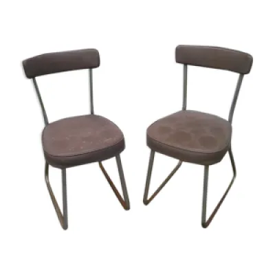 Paire de chaises Roneo - 1960