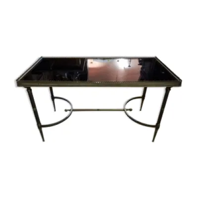 table basse en bronze