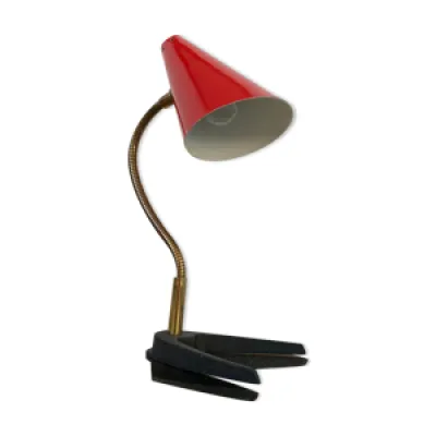 Ancienne lampe rouge - cocotte
