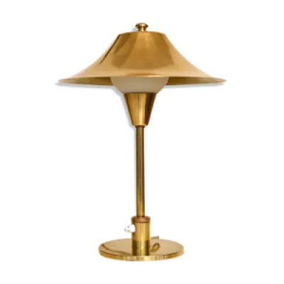 Lampe de table danoise - 1950 laiton