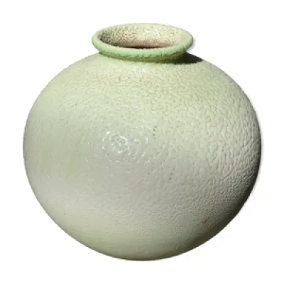 Vase ovoïde en céramique - art deco