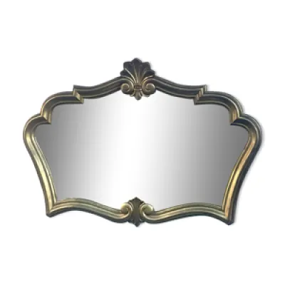 Miroir de style Louis - baroque bois stuc