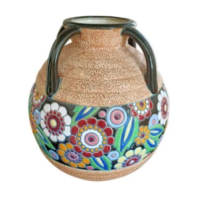 Vase art déco en céramique - amphora