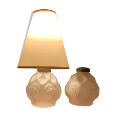 paire de vases art déco - lampe