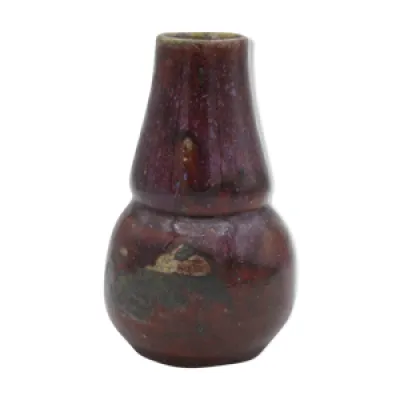 Vase en grès rouge de - cuivre