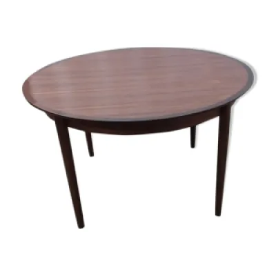 Table Ronde scandinave - palissandre rio