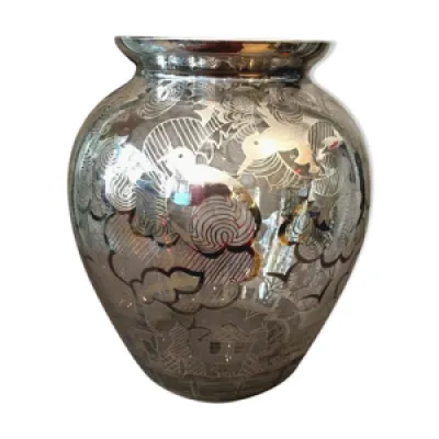 Vase transparent motifs - art nouveau