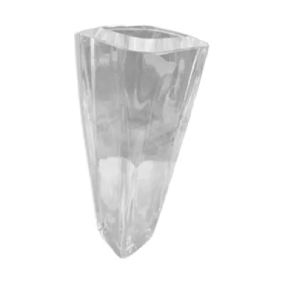 vase en cristal scandinave